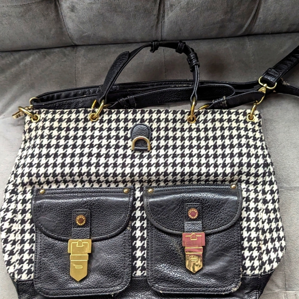 Steve Madden Houndstooth XL Bag - Pre-Owned